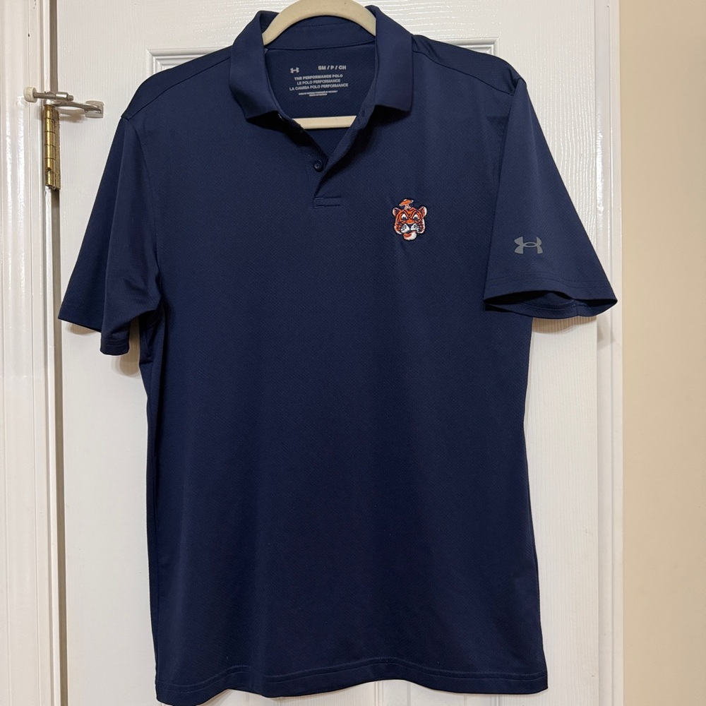 Under Armour Dark Blue Men's Polo with Logo